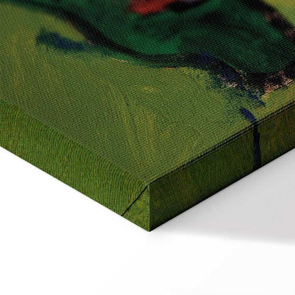 Leinwandbild - August Macke – Staudacherhaus in Tegernsee