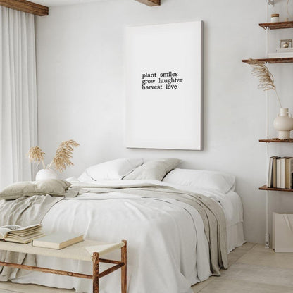 Leinwandbild - Harvest of Love (1 Part) Vertical