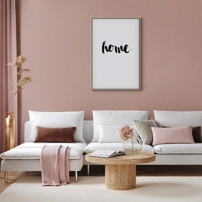 Leinwandbild - Home and Dot (1 Part) Vertical