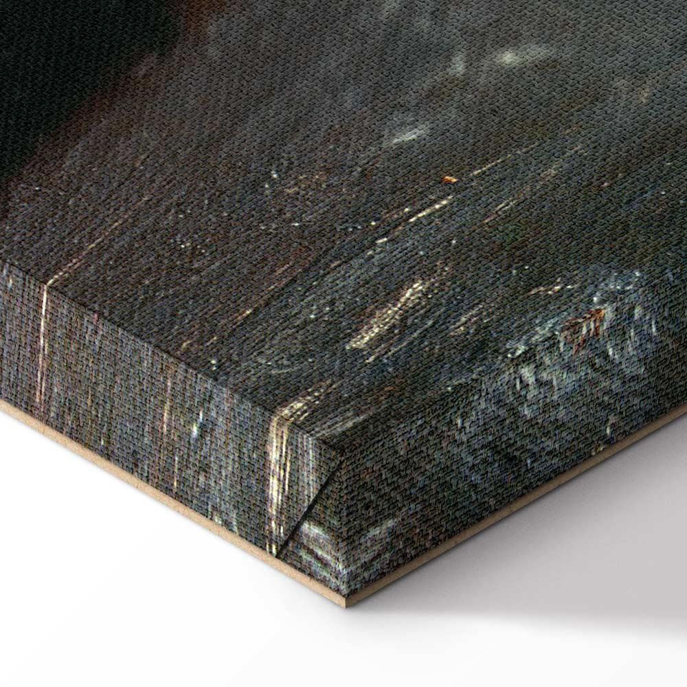 Leinwandbild - Amedeo Modigliani – Portrait of Jeanne Hebuterne in a Large Hat