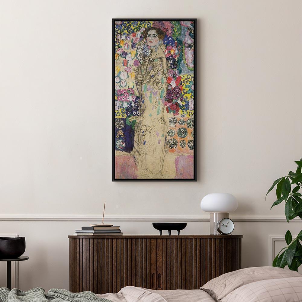 Leinwandbild - Gustav Klimt – Portrait of Maria Munk