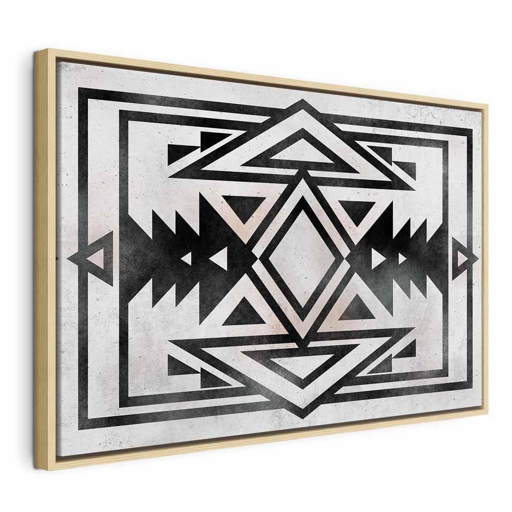 Leinwandbild - Ethnic Pattern (1 Part) Wide