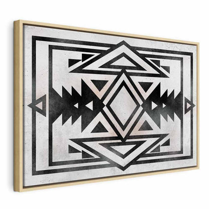 Leinwandbild - Ethnic Pattern (1 Part) Wide