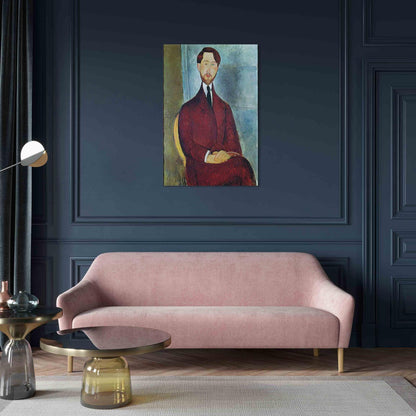 Leinwandbild - Leopold Zborowski (Amedeo Modigliani) Artgeist