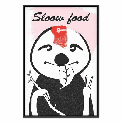 Leinwandbild - Sloth Trendsetter (1 Part) Vertical