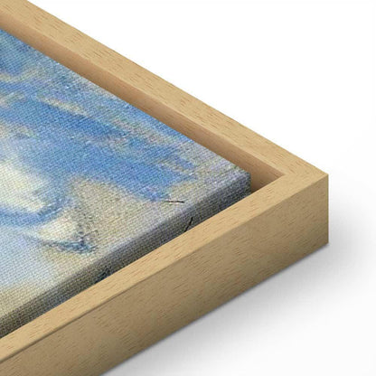 Leinwandbild - Claude Monet – Beach at Pourville