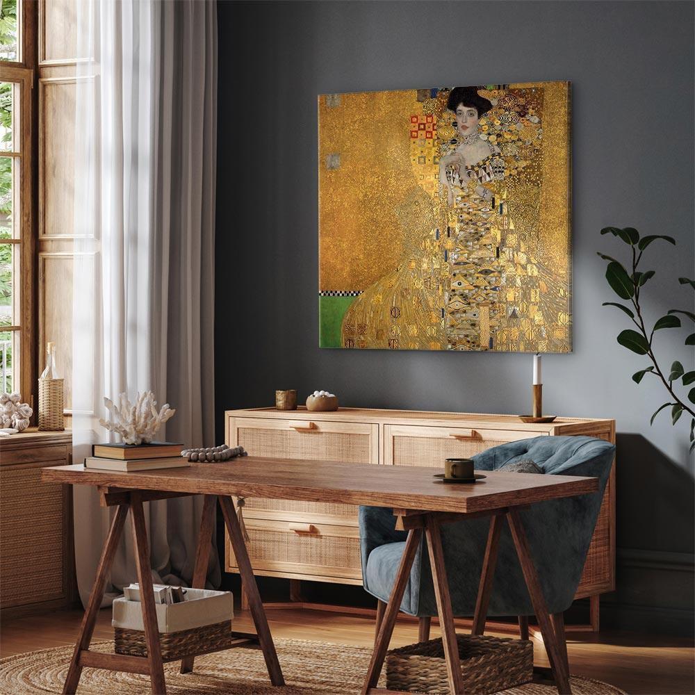 Leinwandbild - Gustav Klimt – Portrait of Adele Bloch-Bauer I