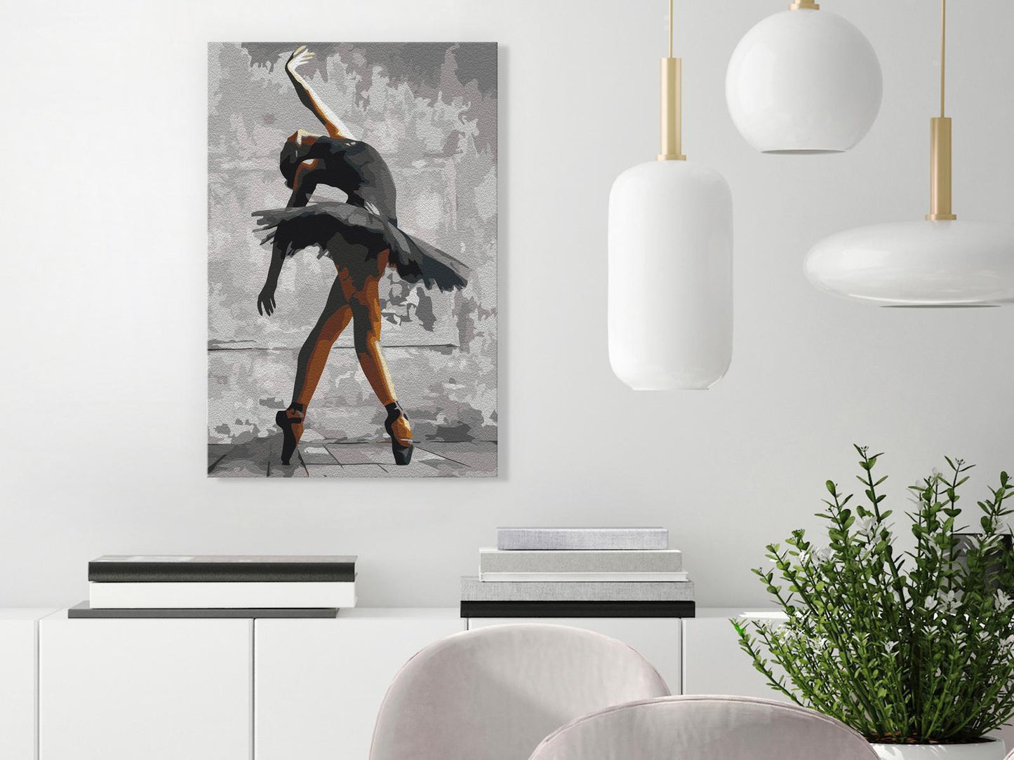 Malen nach Zahlen - Ballerina Pose