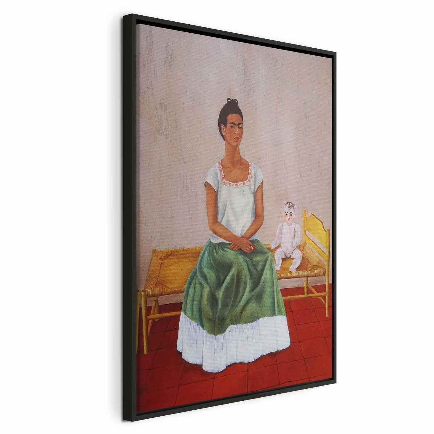 Leinwandbild - Frida Kahlo – Me and My Doll
