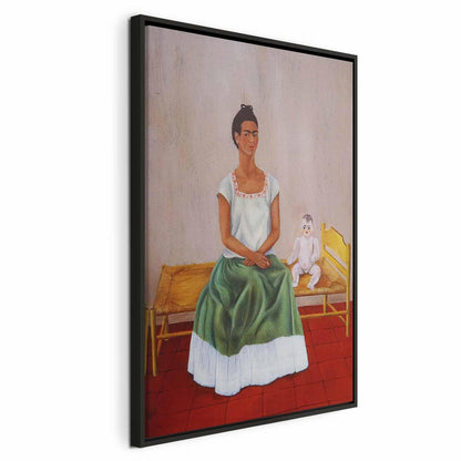 Leinwandbild - Frida Kahlo – Me and My Doll