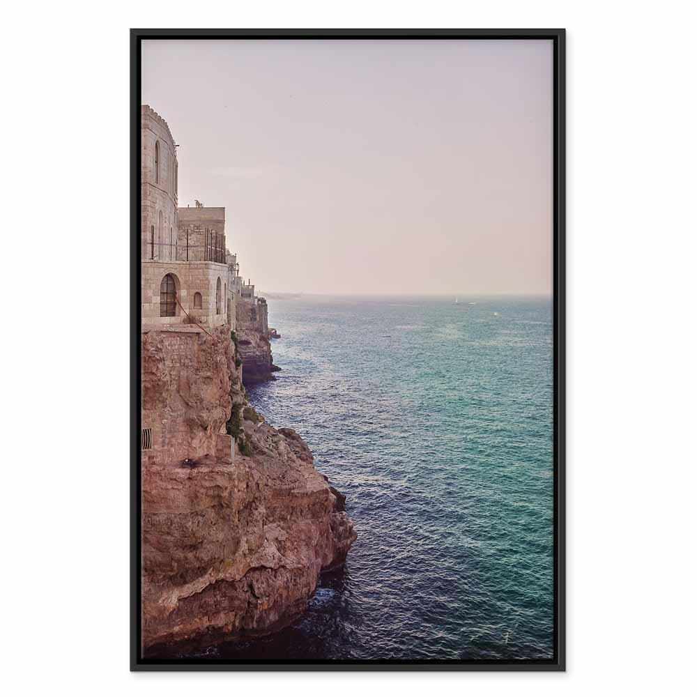 Leinwandbild - Turquoise Coast (1 Part) Vertical