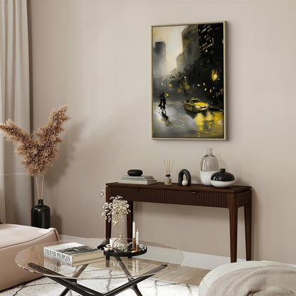 Leinwandbild - City Glow (1 Part) Vertical