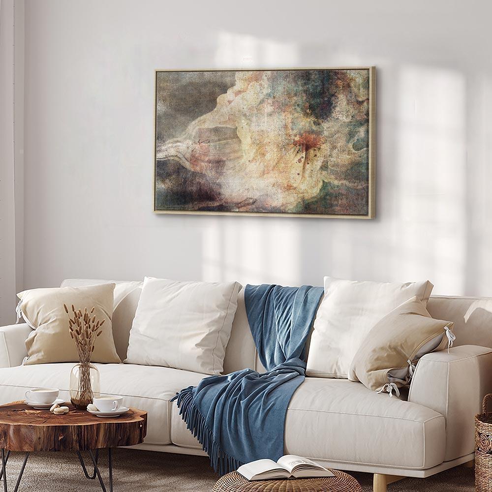 Leinwandbild - Wild Dance in the Fog (1 Part) Wide