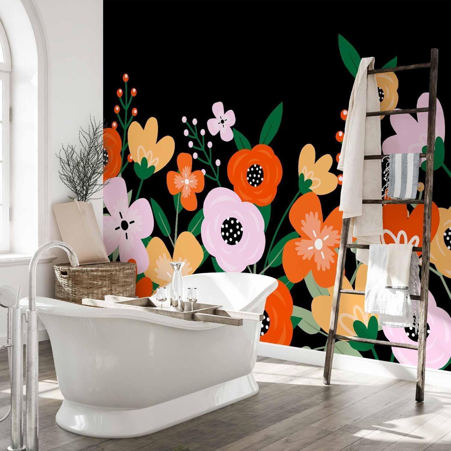 Fototapete - Colorful Bloom - Second Variant