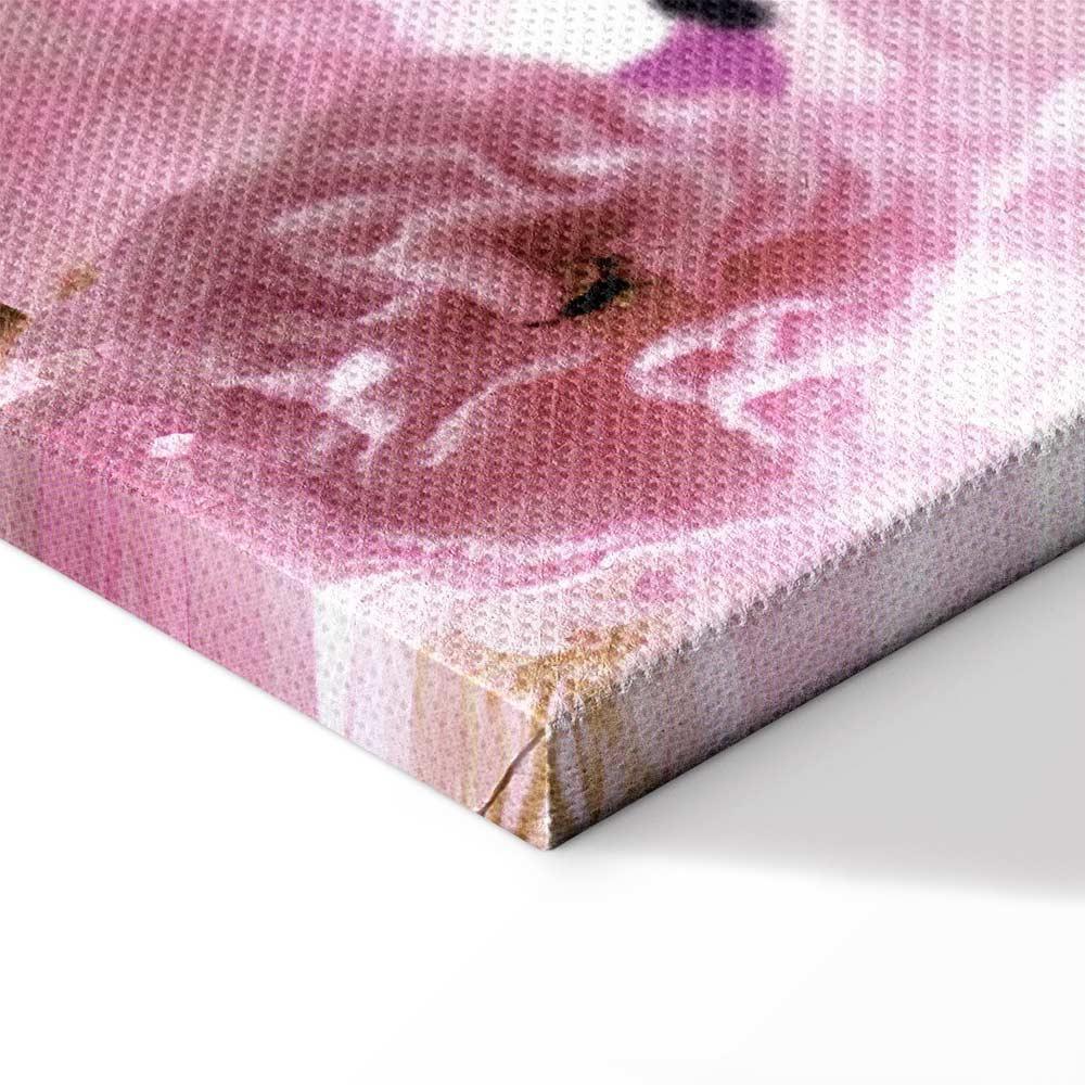 Leinwandbild - Garden of Floral Scents (1-part) - Nature in Shades of Pink