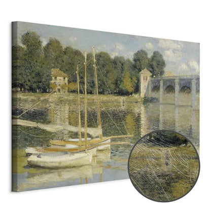 Leinwandbild - Claude Monet – Bridge at Argenteuil