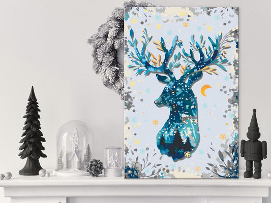 Malen nach Zahlen - Nightly Deer