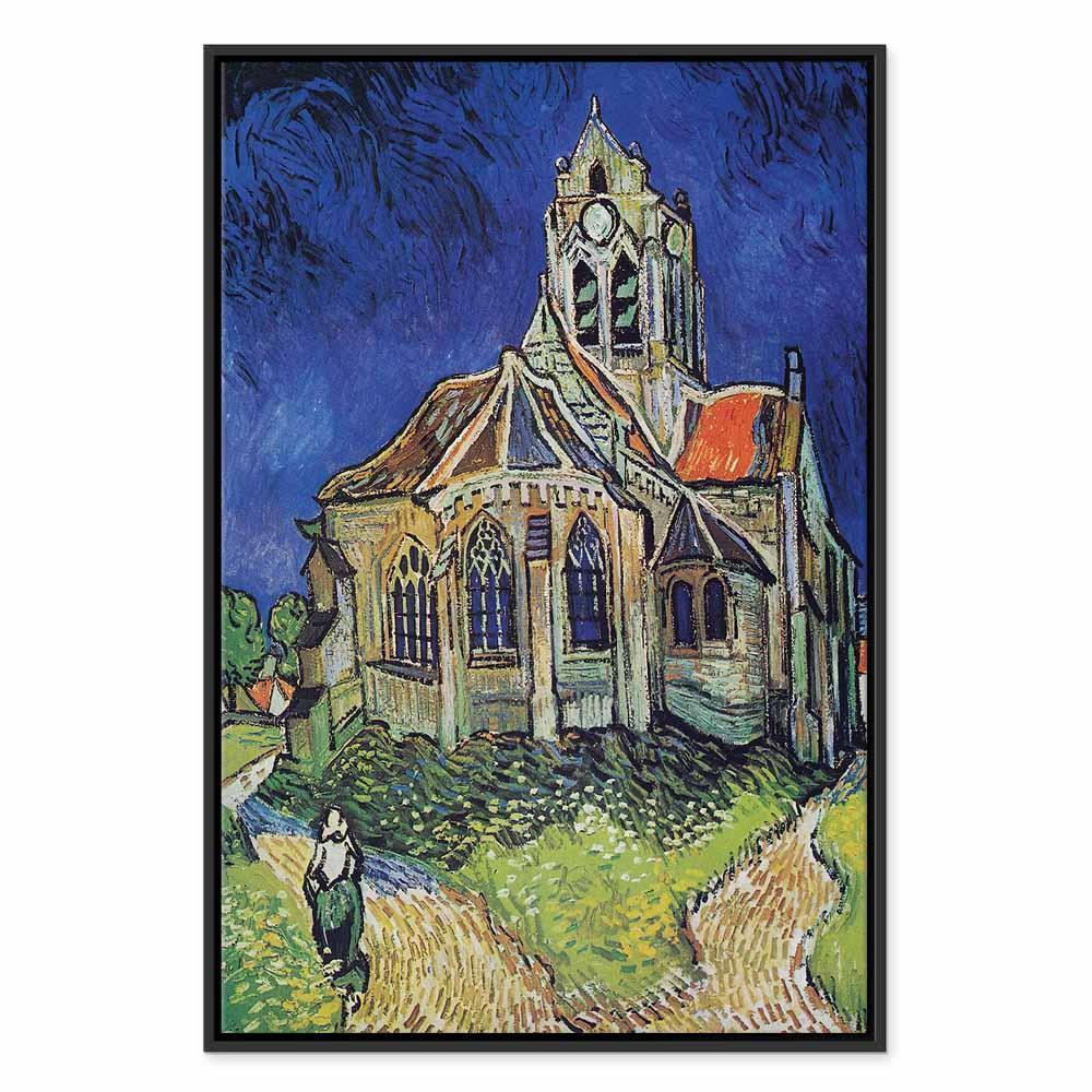 Leinwandbild - Vincent van Gogh – Church at Auvers