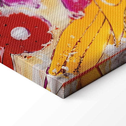 Leinwandbild - Frida Kahlo – The Frame (Self-Portrait)