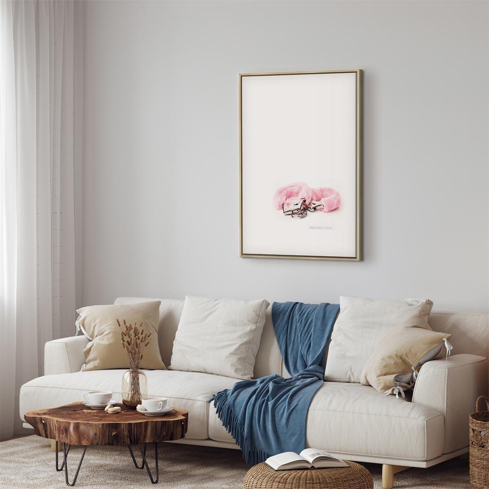 Leinwandbild - Rendez Vous (1 Part) Vertical