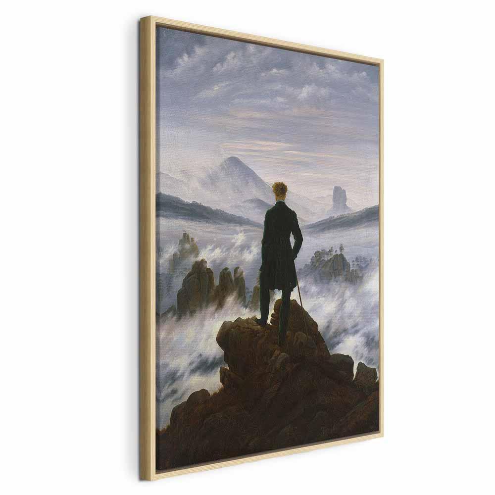 Leinwandbild - Caspar David Friedrich – Wanderer above the Sea of Fog