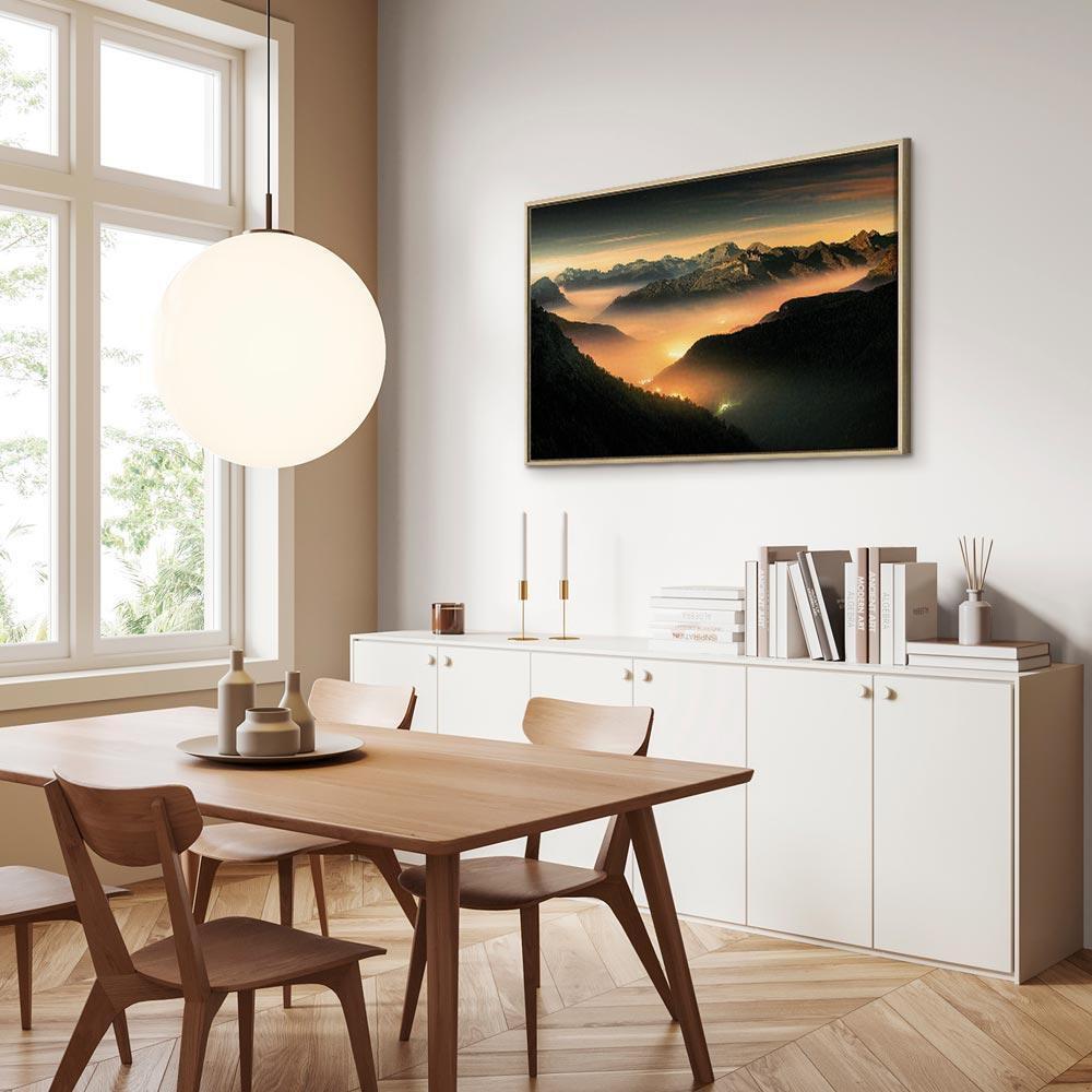 Leinwandbild - Mountain Breath (1 Part) Wide - Third Variant