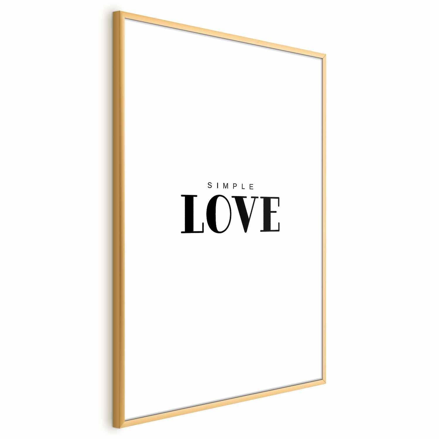 Poster - Simple Love Artgeist