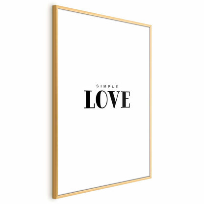 Poster - Simple Love Artgeist