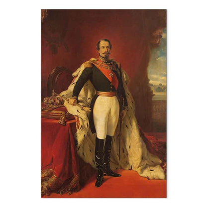 Leinwandbild - Franz Xaver Winterhalter – Portrait of Napoleon III