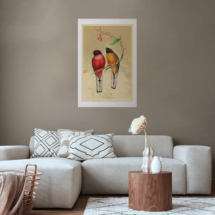 Poster - Birds on a Branch Artgeist
