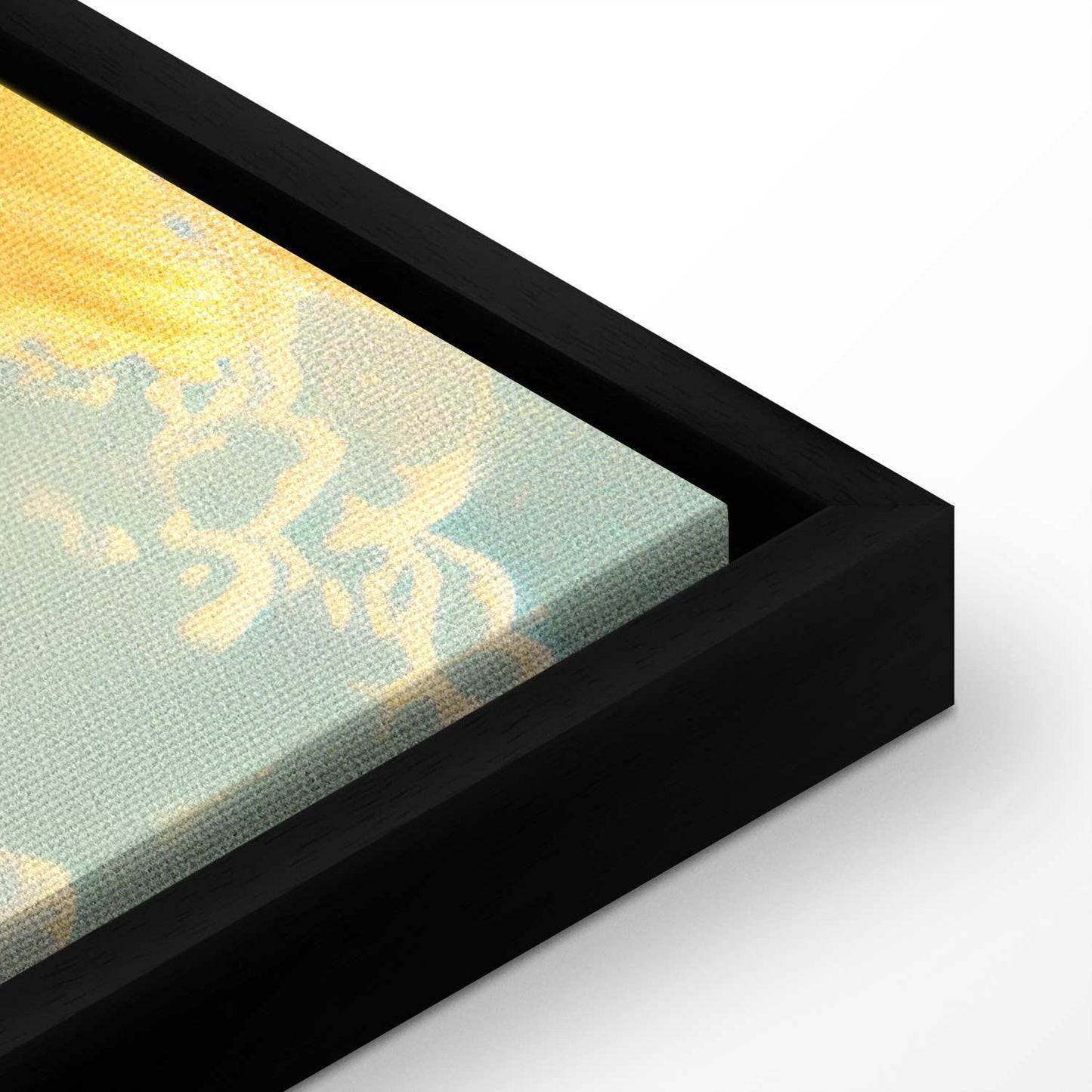 Leinwandbild - Last Breath of the Day: Clouds Illuminated by Evening Glow Artgeist