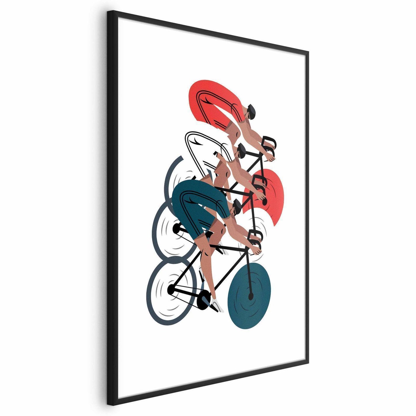 Poster - Olympics - Cycling Race