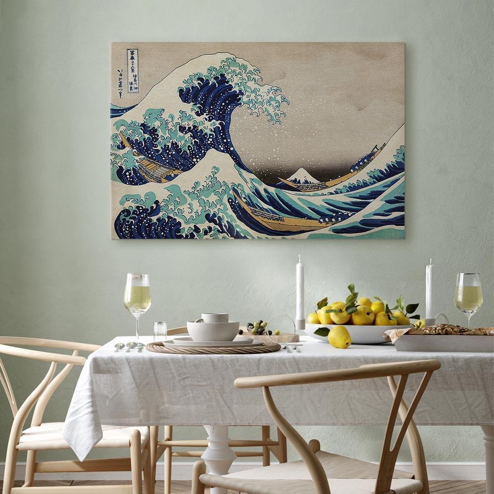 Leinwandbild - Hokusai Katsushika – The Great Wave off Kanagawa