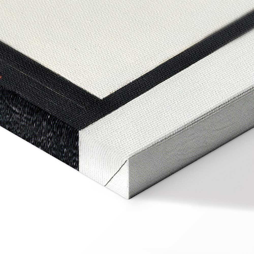 Leinwandbild - Piet Mondrian – Composition No III, with red, blue, yellow and black