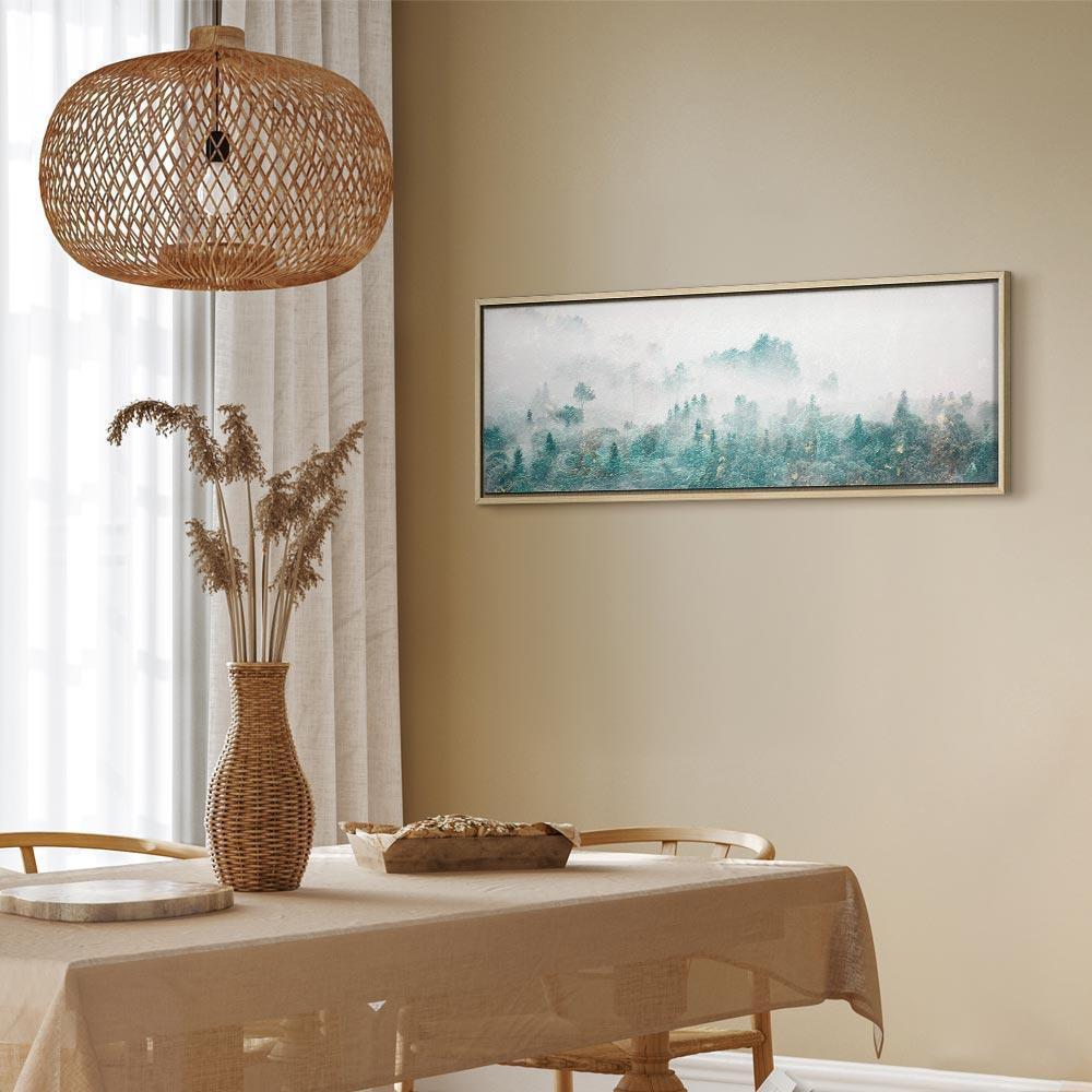 Leinwandbild - Turquoise Valley (1 Part) Narrow