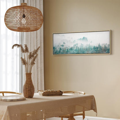 Leinwandbild - Turquoise Valley (1 Part) Narrow