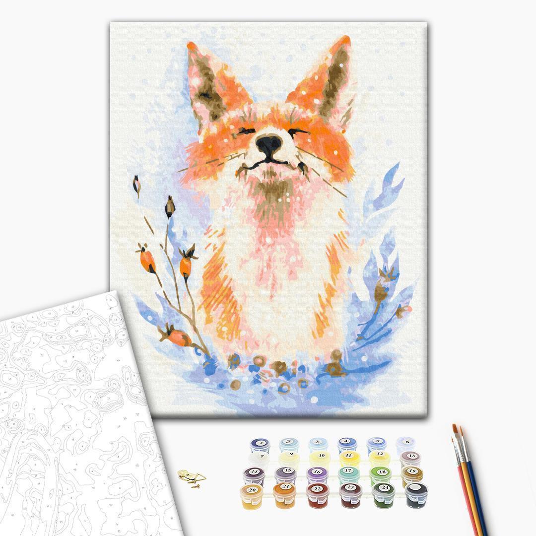 Malen nach Zahlen - Dreamy Fox