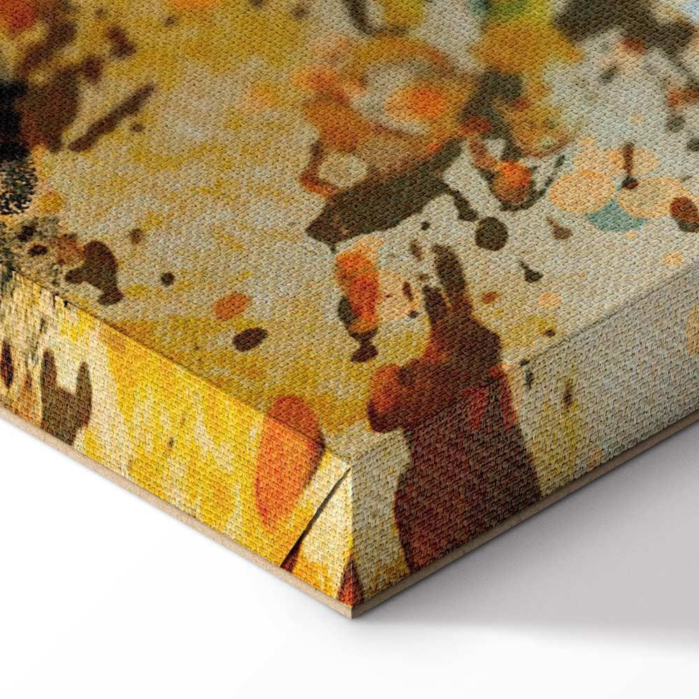 Leinwandbild - Summer Colors of the Forest (1 Part) Wide