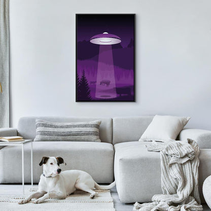 Leinwandbild - Ufo (1 Part) Vertical