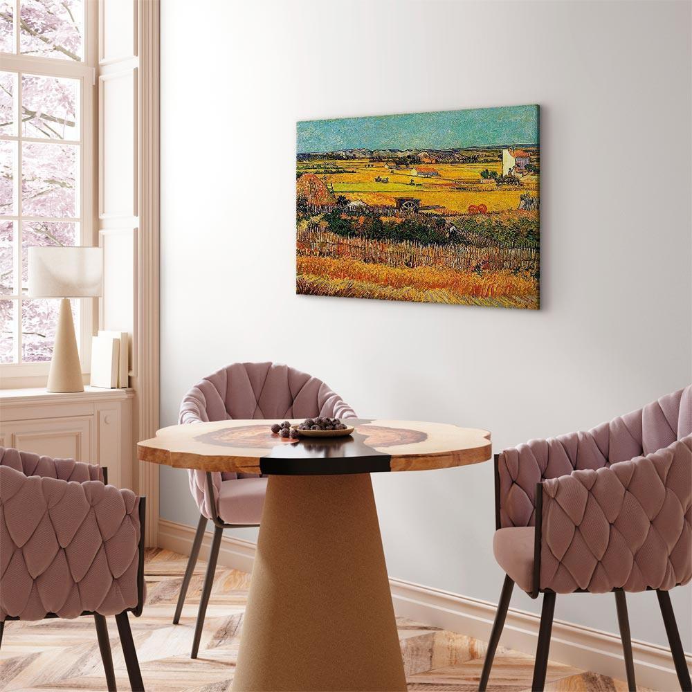 Leinwandbild - Vincent van Gogh – The Harvest