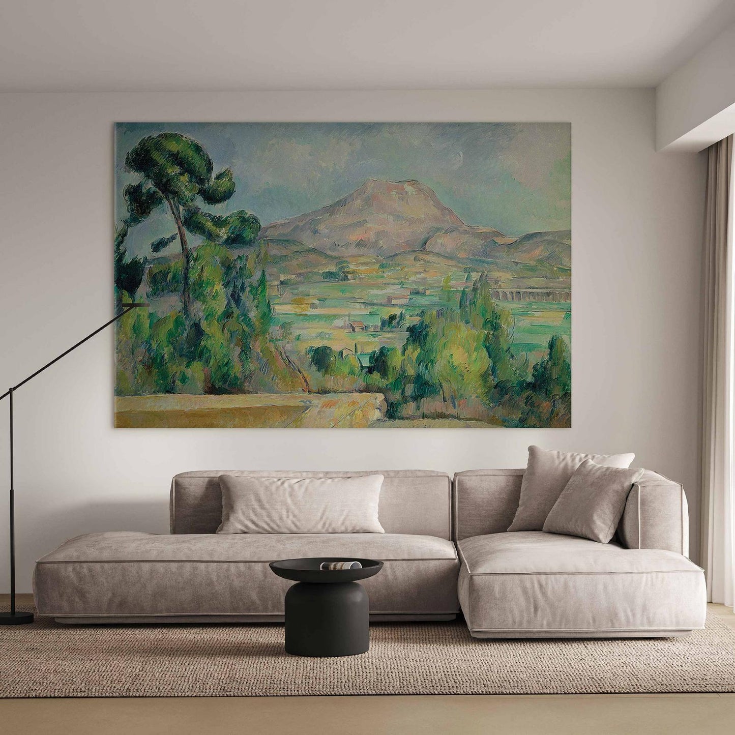 Wandbild XXL - Paul Cézanne – Mont Sainte-Victoire