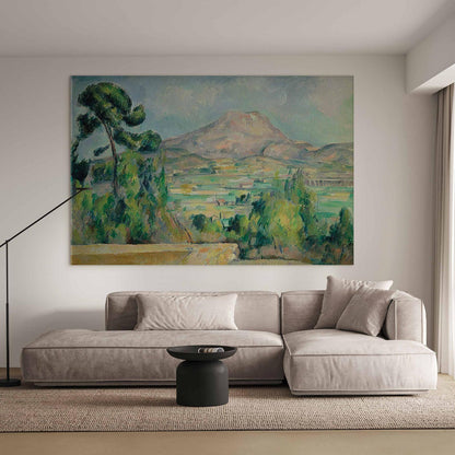 Wandbild XXL - Paul Cézanne – Mont Sainte-Victoire