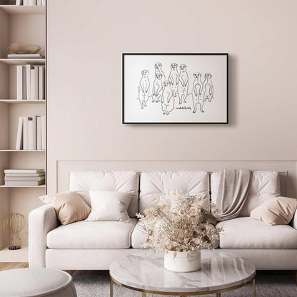 Poster - Meerkat Family