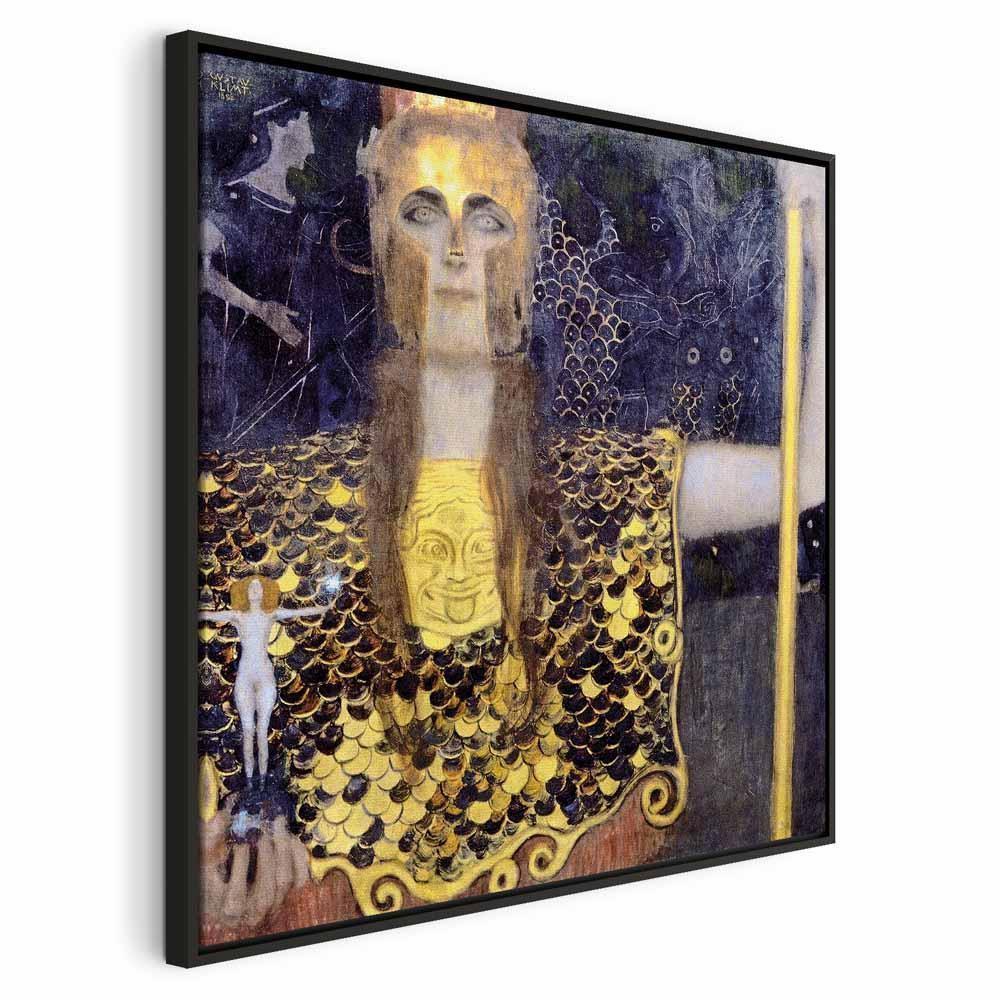 Leinwandbild - Gustav Klimt – Pallas Athene