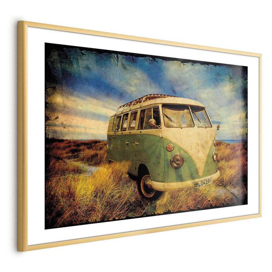Poster - Retro Bus Artgeist
