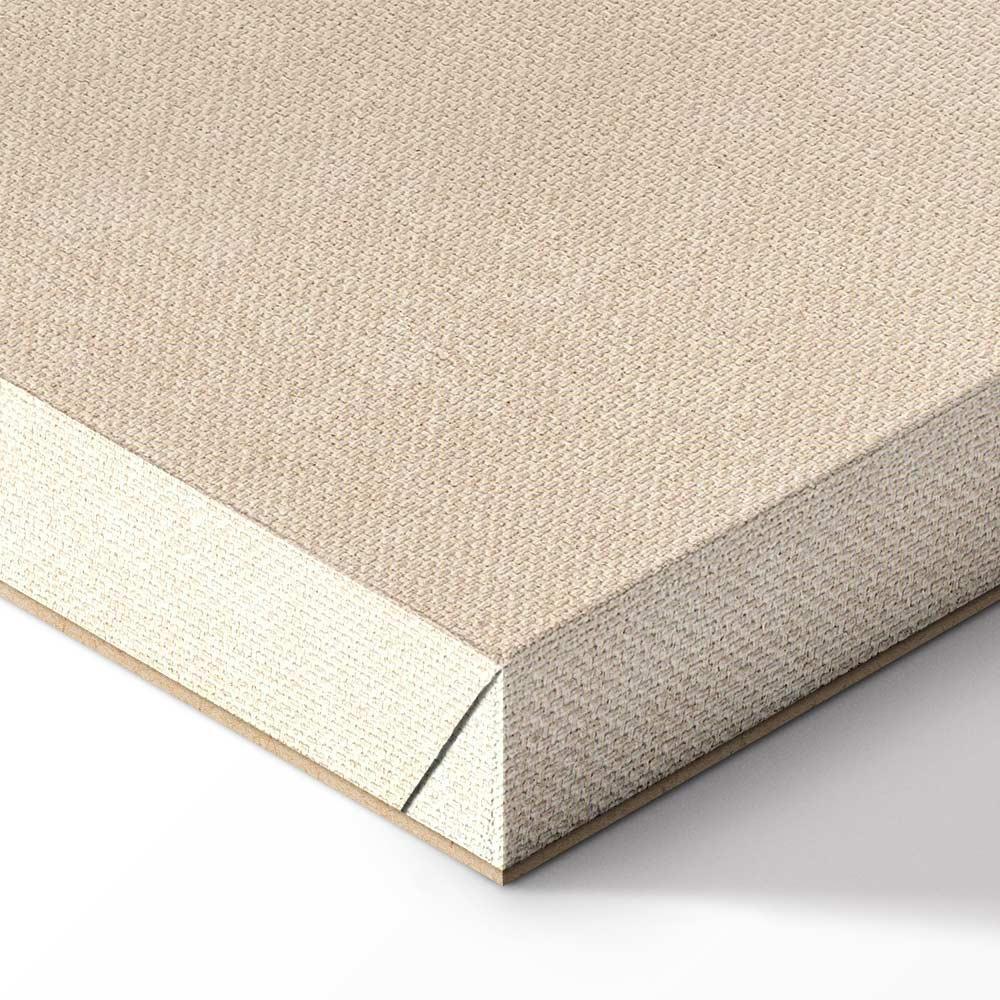 Leinwandbild - Alphabet at the Zoo - Joyful Animals and Their Names on a Beige Background