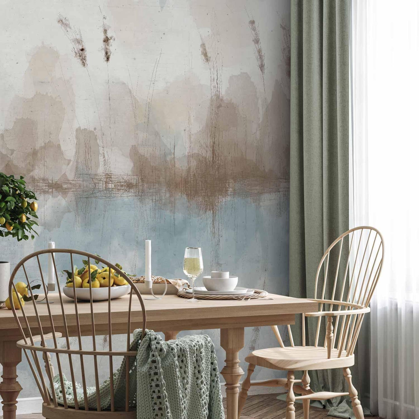 Fototapete - Winter Pond