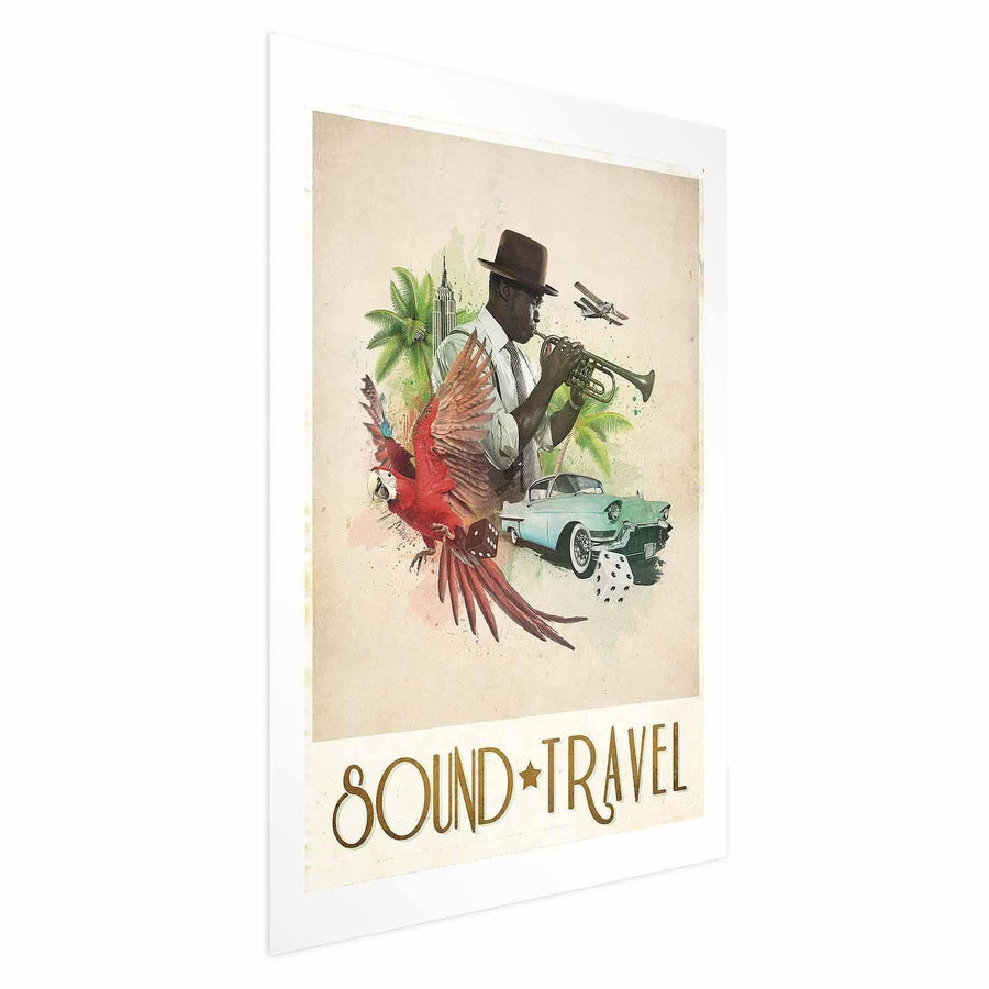 Poster - Sound Travel Artgeist