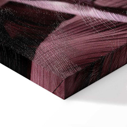 Leinwandbild - Velvet Leaves (1 Part) Vertical