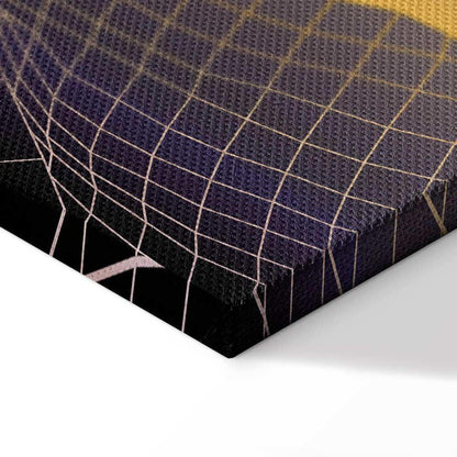 Leinwandbild - Futuristic landscape 3 (1 Part) Wide